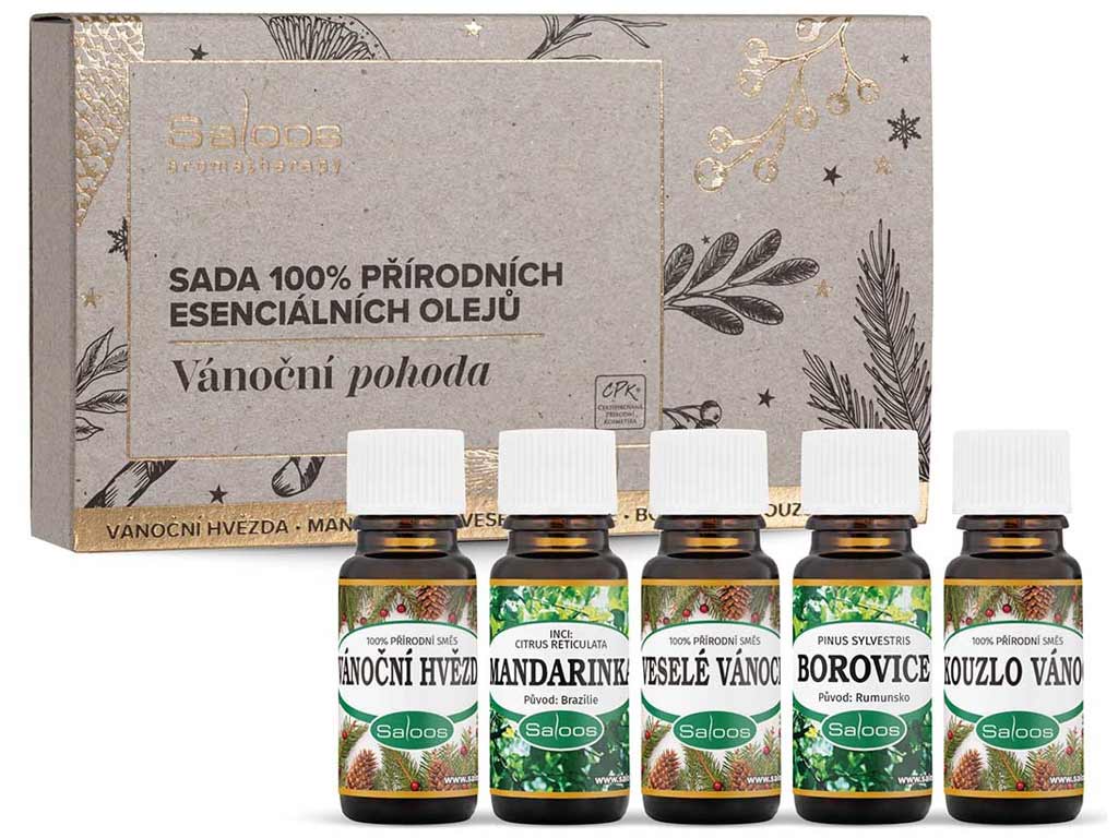 Saloos Karácsonyi kényelem - 100%-ban természetes illóolaj készlet