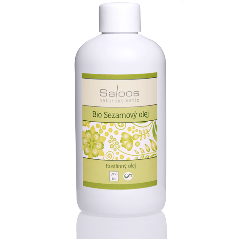 Saloos (Salus) SALOOS szezám olaj - tiszta növényi bio masszázsolaj és testolaj Kiszerelés: 250 ml