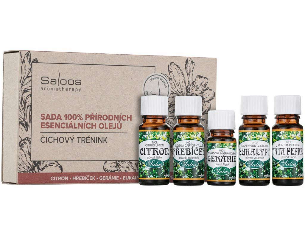 Saloos szaglástréning - 100%-ban természetes illóolaj készlet