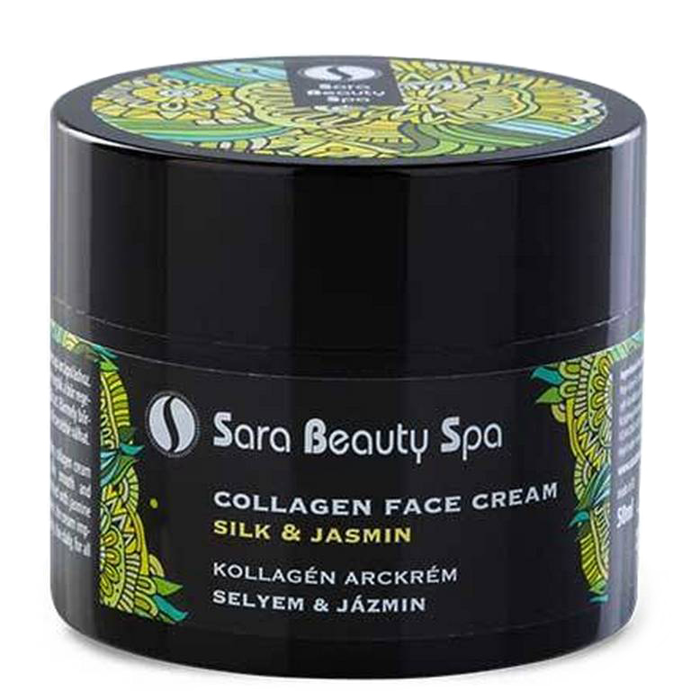 Sara Beauty Spa kollagén arckrém – Selyem & Jázmin