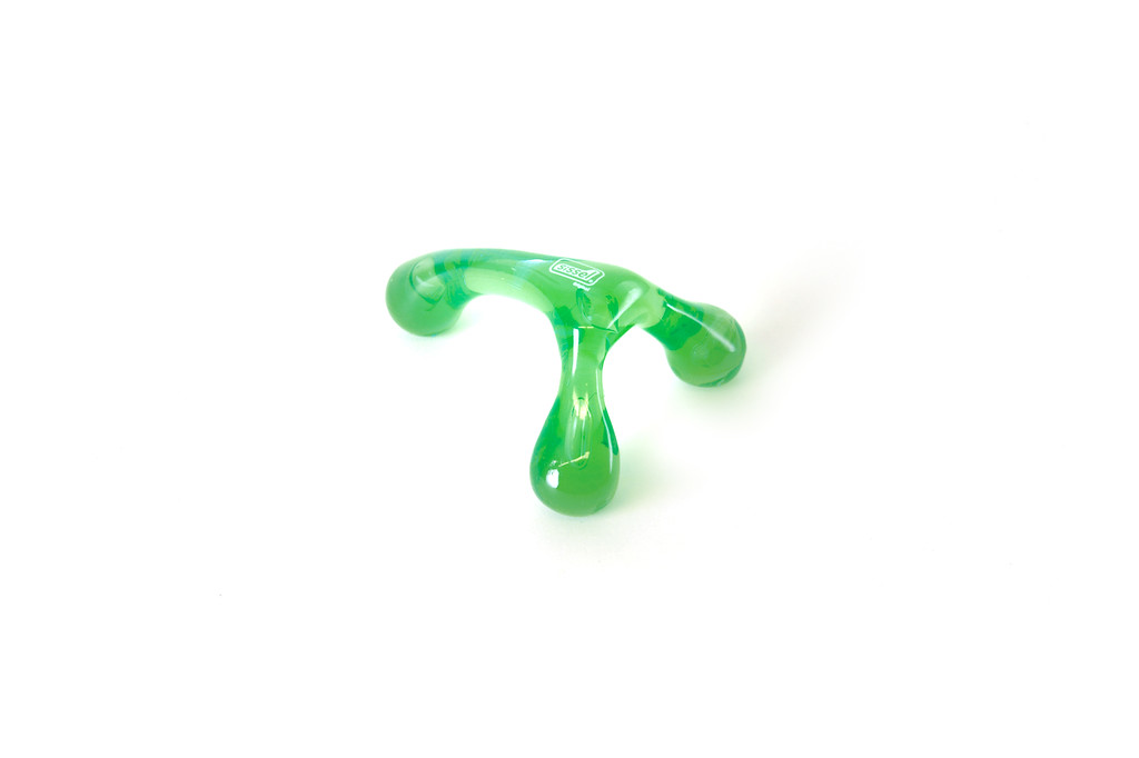SISSEL® Fun Massager háromlábú kézi masszírozó Szín: zöld