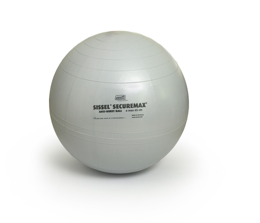 SISSEL® Securemax Ball durranásmentes gimnasztikai labda - Ø 65 cm Szín: ezüst