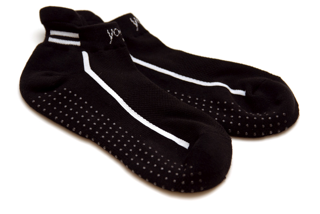 SISSEL® Yoga Socks csúszásmentes zokni Szín: fekete, Méret: L/XL (41-45)