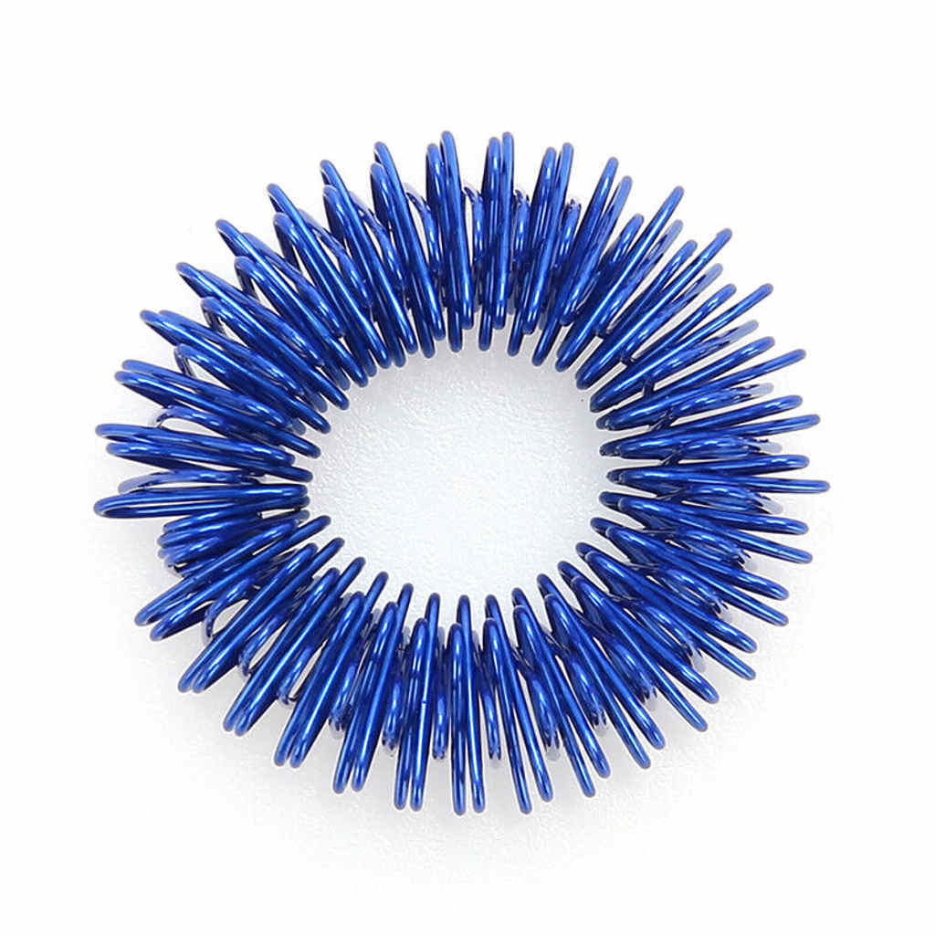 SU-JOK akupresszúrás masszázs gyűrű Szín: kék