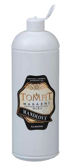 TOMFIT természetes növényi masszázs olaj - mandula Kiszerelés: 1000 ml