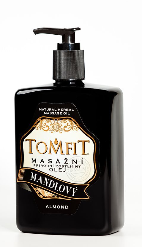 TOMFIT természetes növényi masszázs olaj - mandula Kiszerelés: 500 ml