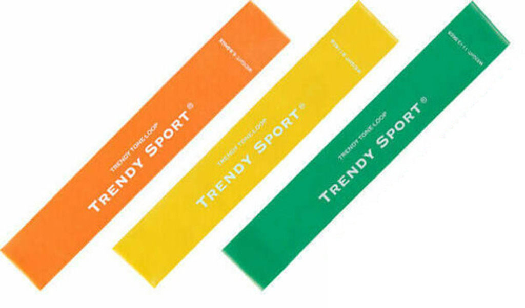 Trendy Tone-Loop Soft Set - Alacsony ellenállású fitness gumiszalag szett