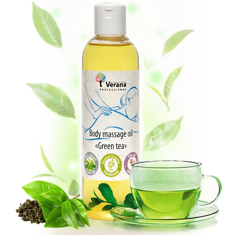 Verana Zöld tea masszázsolaj Kiszerelés: 250 ml