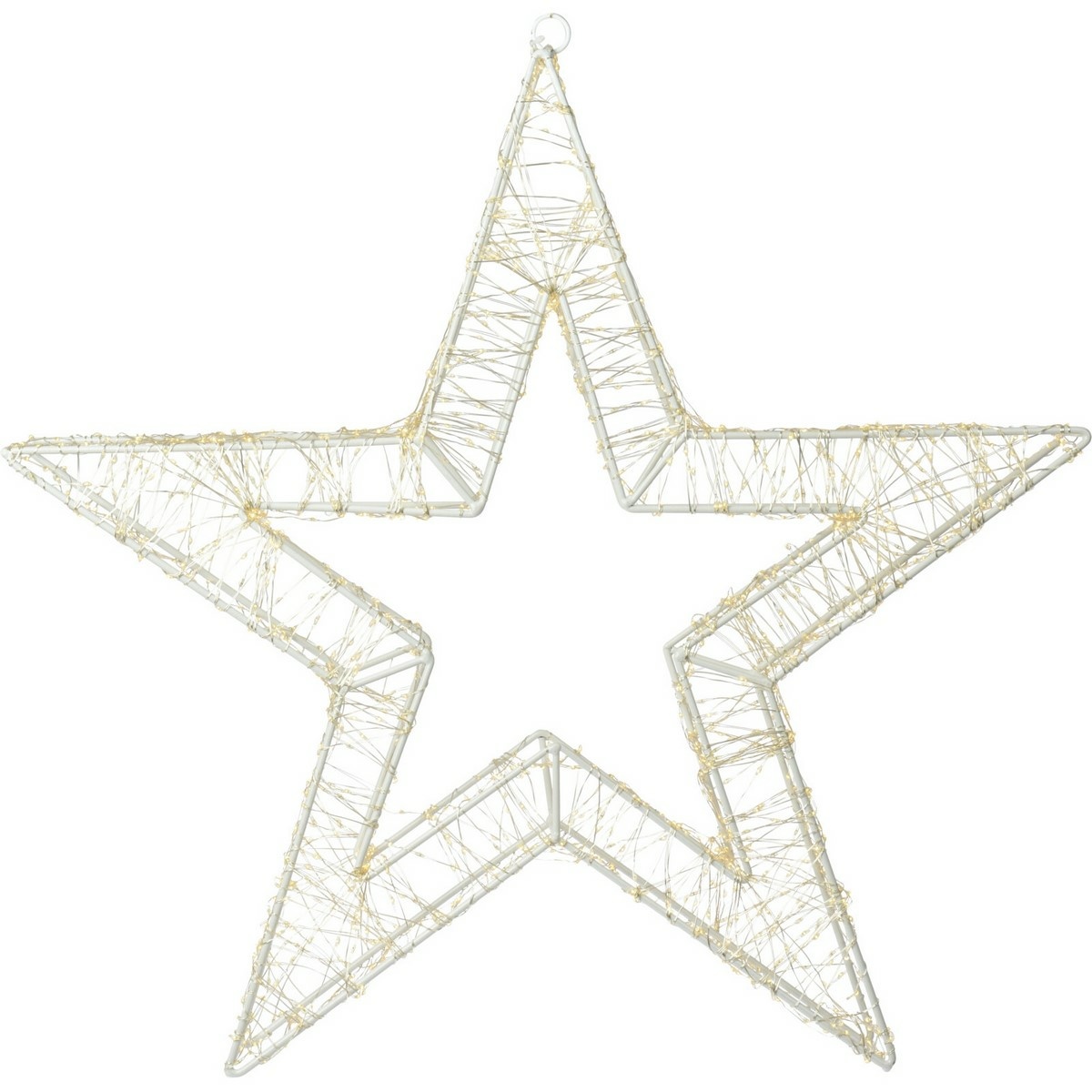 Karácsonyi csillag, 960 LED, 38 x 8 x 38 cm 