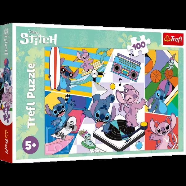 Trefl: Lilo&Stitch, Party time - 100 darabos puzzle