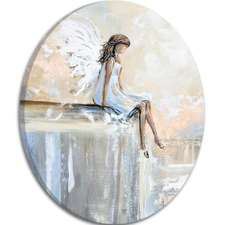 Kerek festmények akrillal Angel's Rest | different dimensions