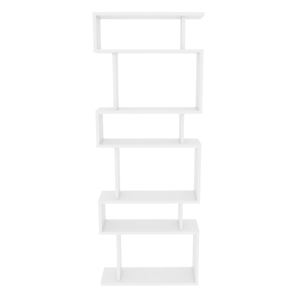 Fehér könyvespolc 60x160 cm Bates – Kalune Design