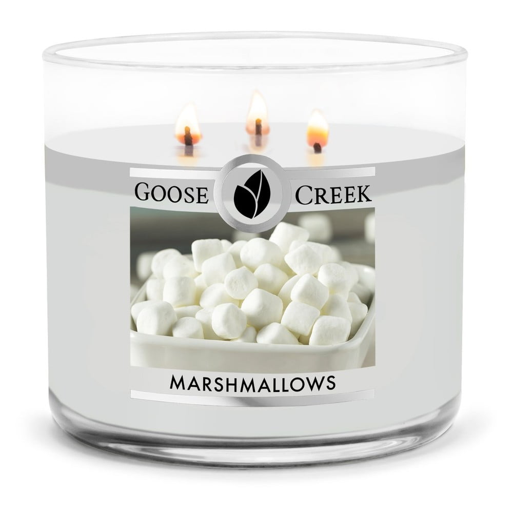 Marshmallows illatgyertya, égési idő 35 óra - Goose Creek