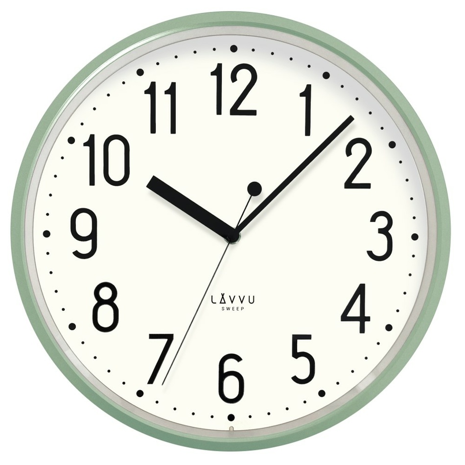 LAVVU Zöld óra, átmérő 29,5 cm 