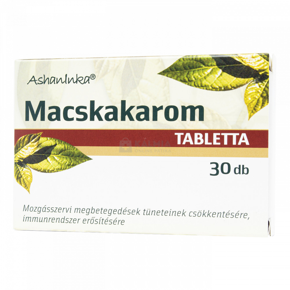 Ashaninka Macskakarom tabletta 30 db