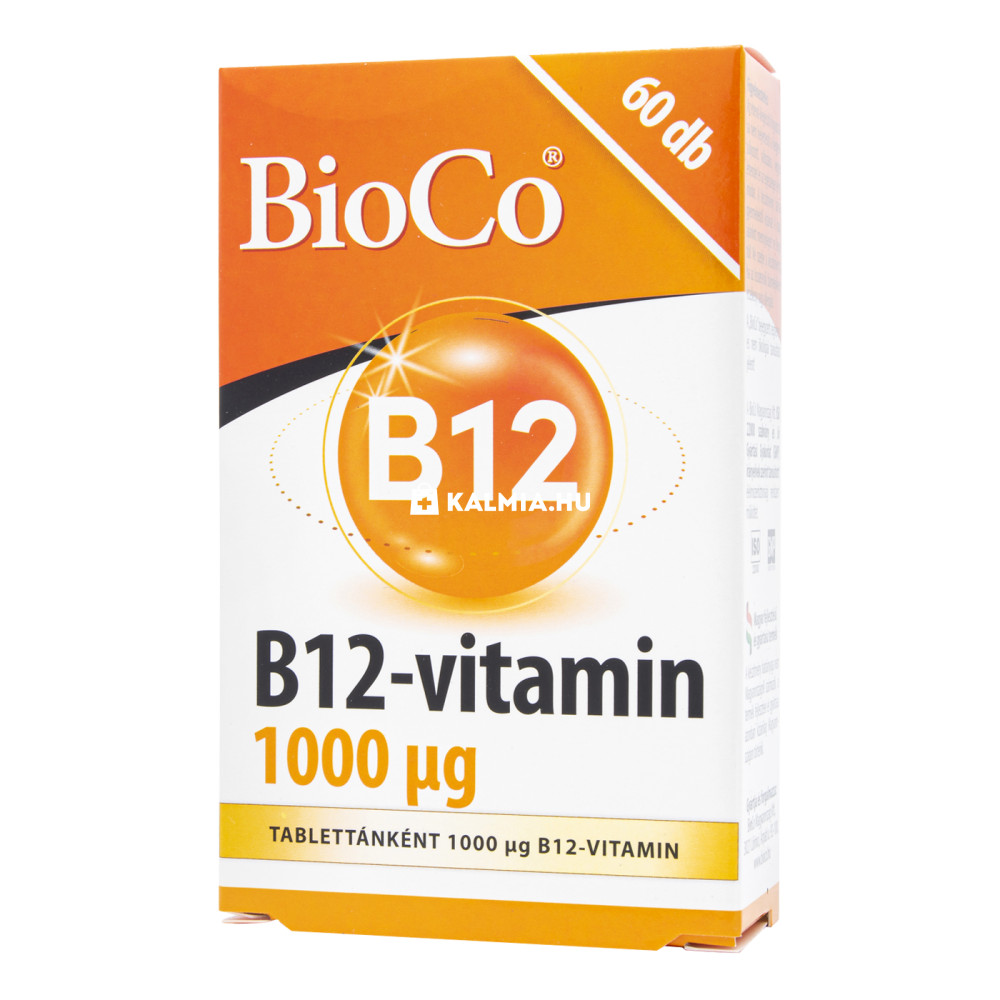 BioCo B12-vitamin 1000 mcg tabletta 60 db