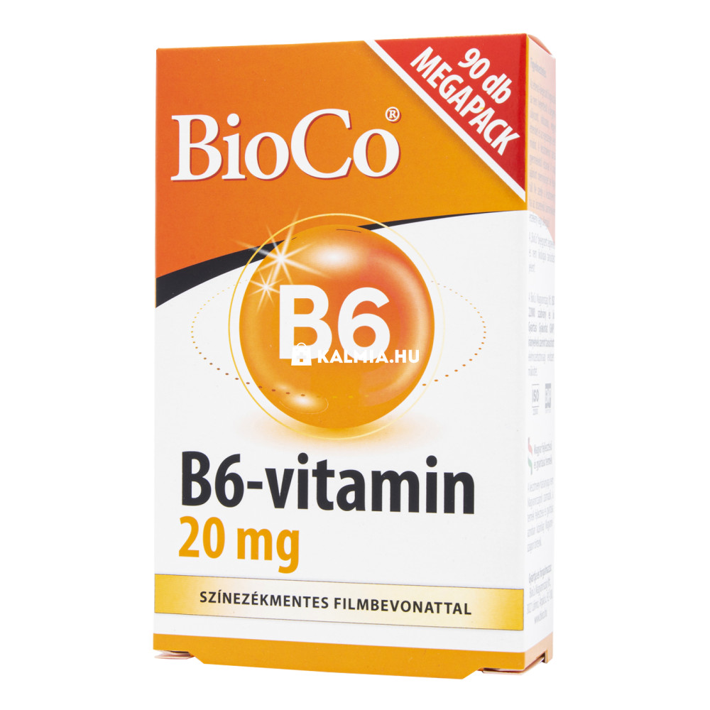 BioCo B6-vitamin 20 mg filmtabletta 90 db