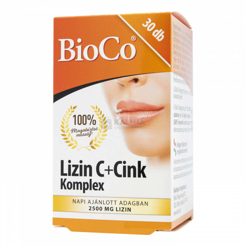 Bioco Lizin C + Cink Komplex tabletta 30 db