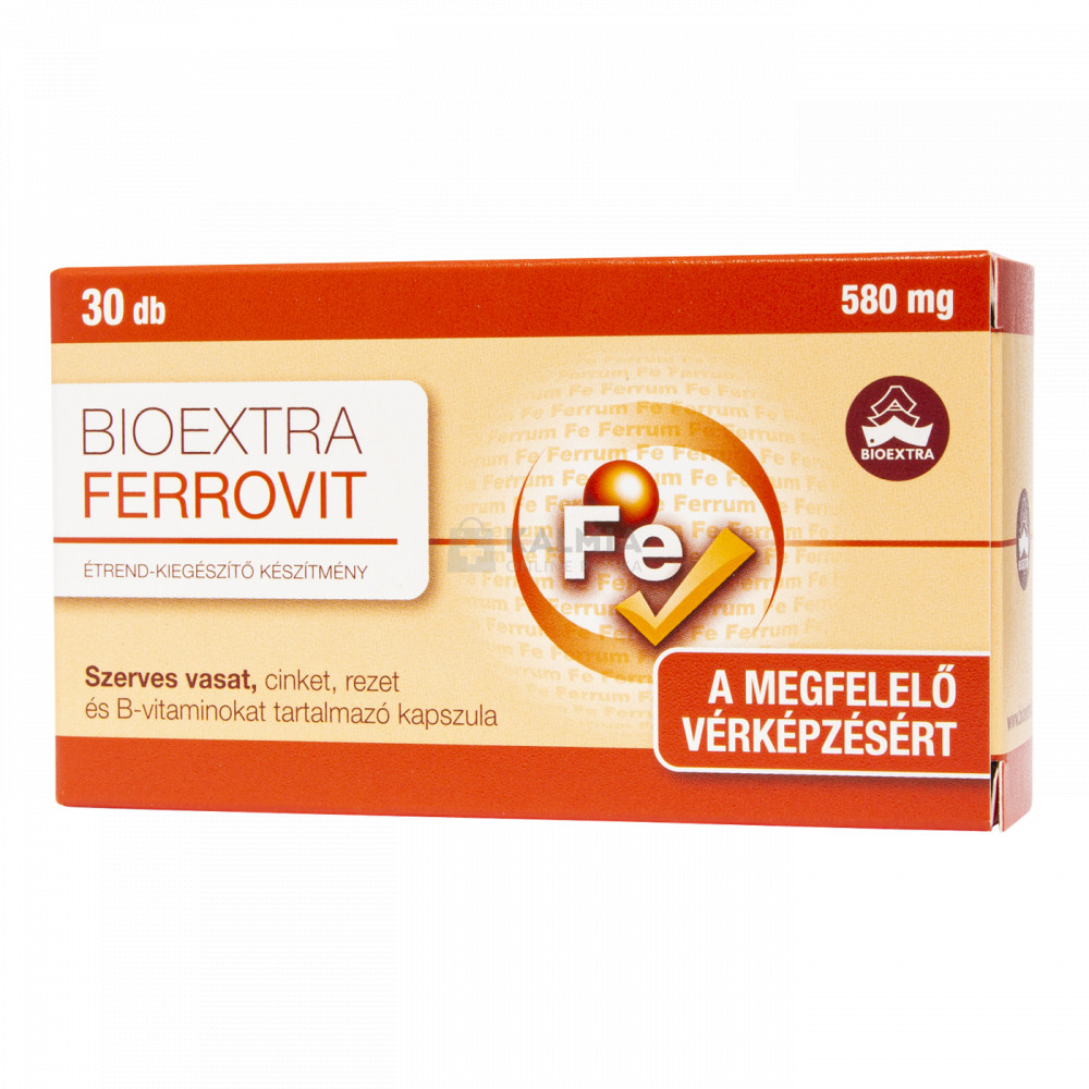 Bioextra Ferrovit kapszula 30 db