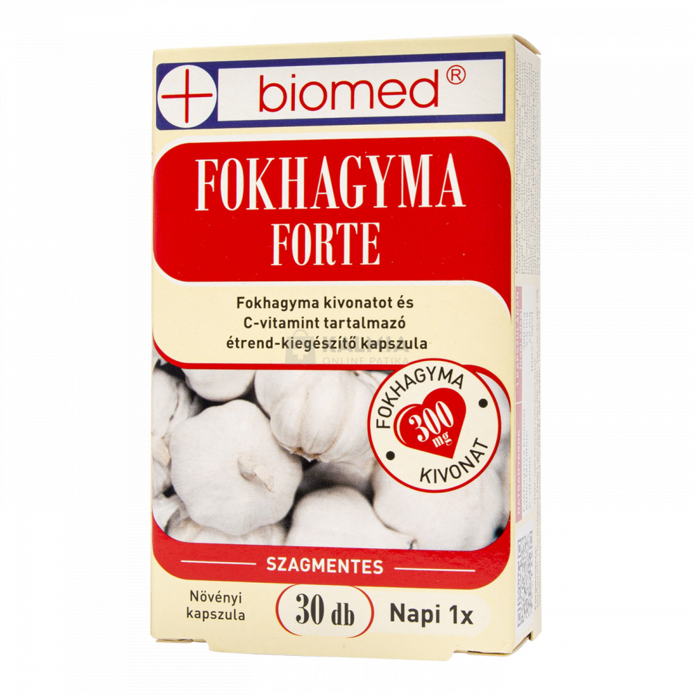 Biomed Fokhagyma Forte kapszula 30 db