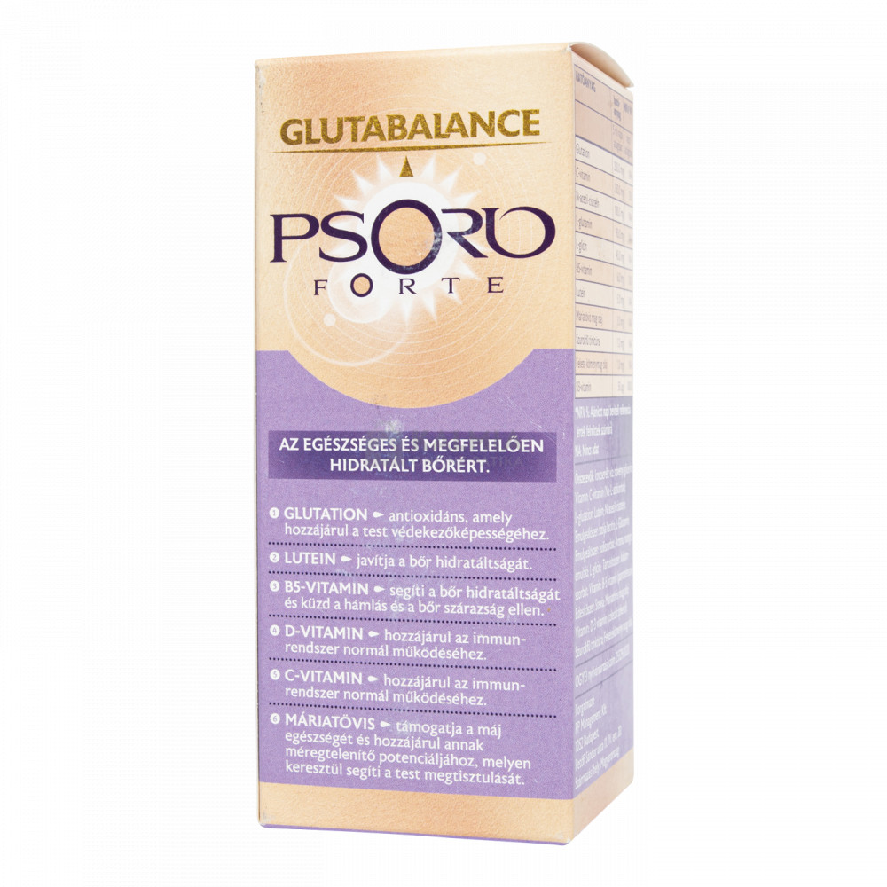 Glutabalance Psorio Forte liposzómás glutation tartalmú étrend-kiegészítő folyadék 150 ml