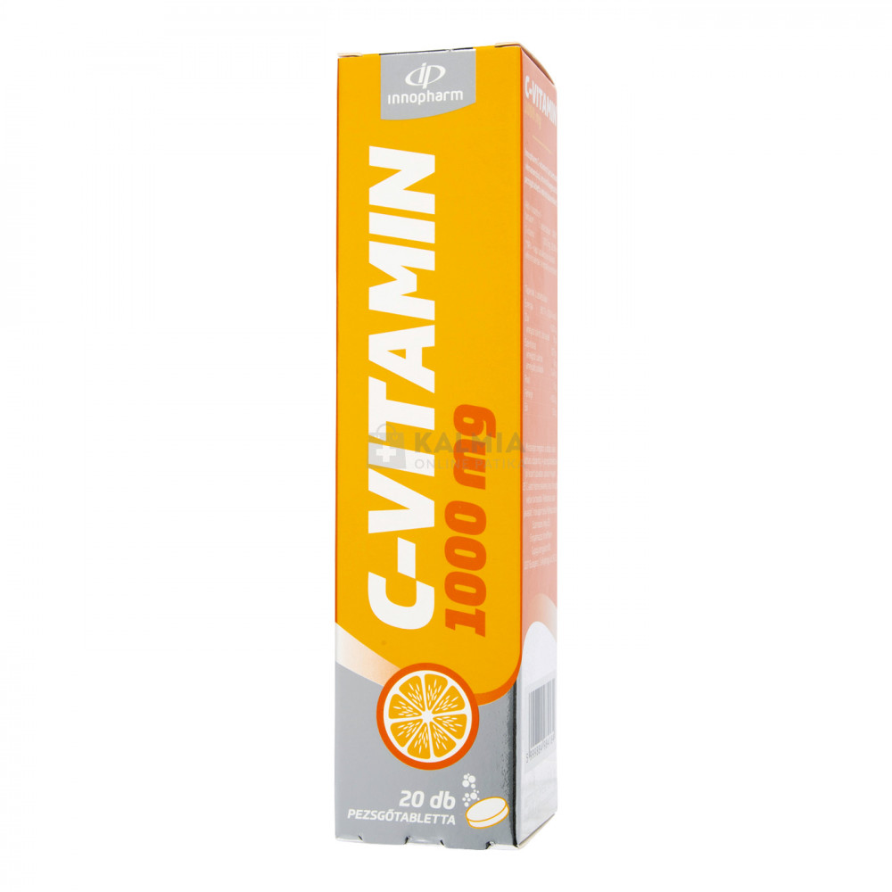 Innopharm C-vitamin 1000 mg pezsgőtabletta 20 db