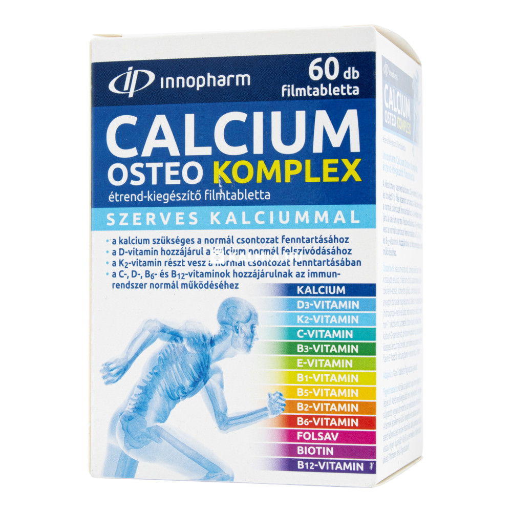 Innopharm Calcium3 Osteo Komplex filmtabletta 60 db