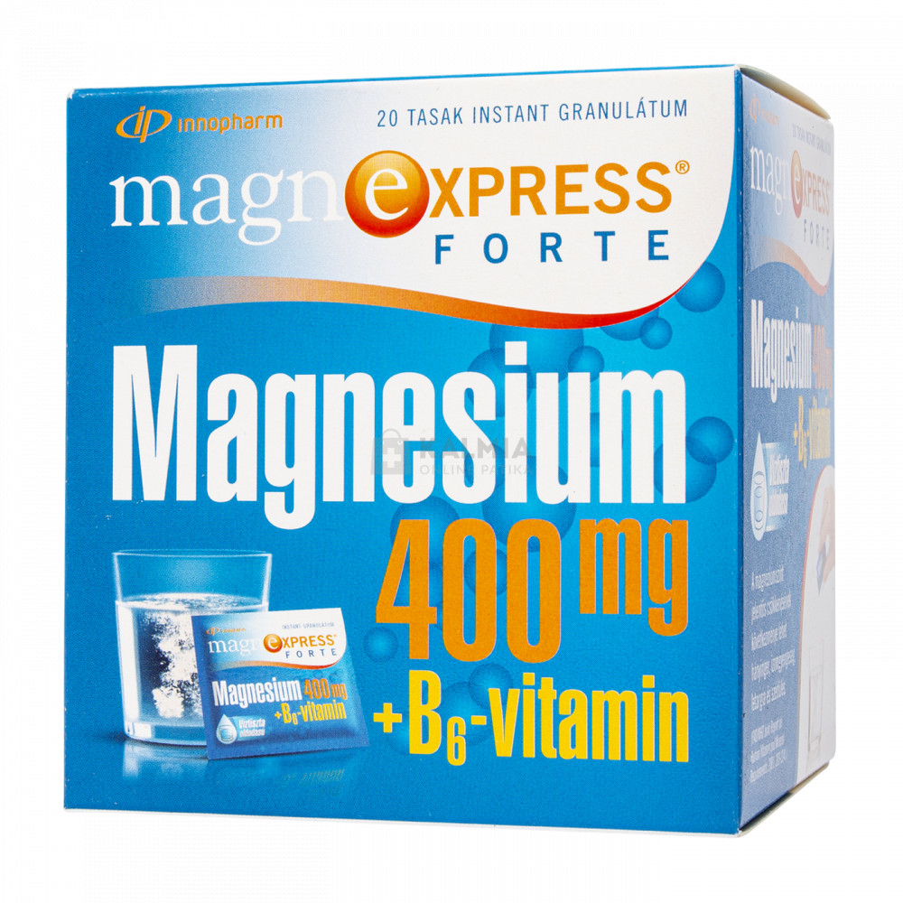Innopharm MagnExpress Forte 400 mg granulátum 20 db