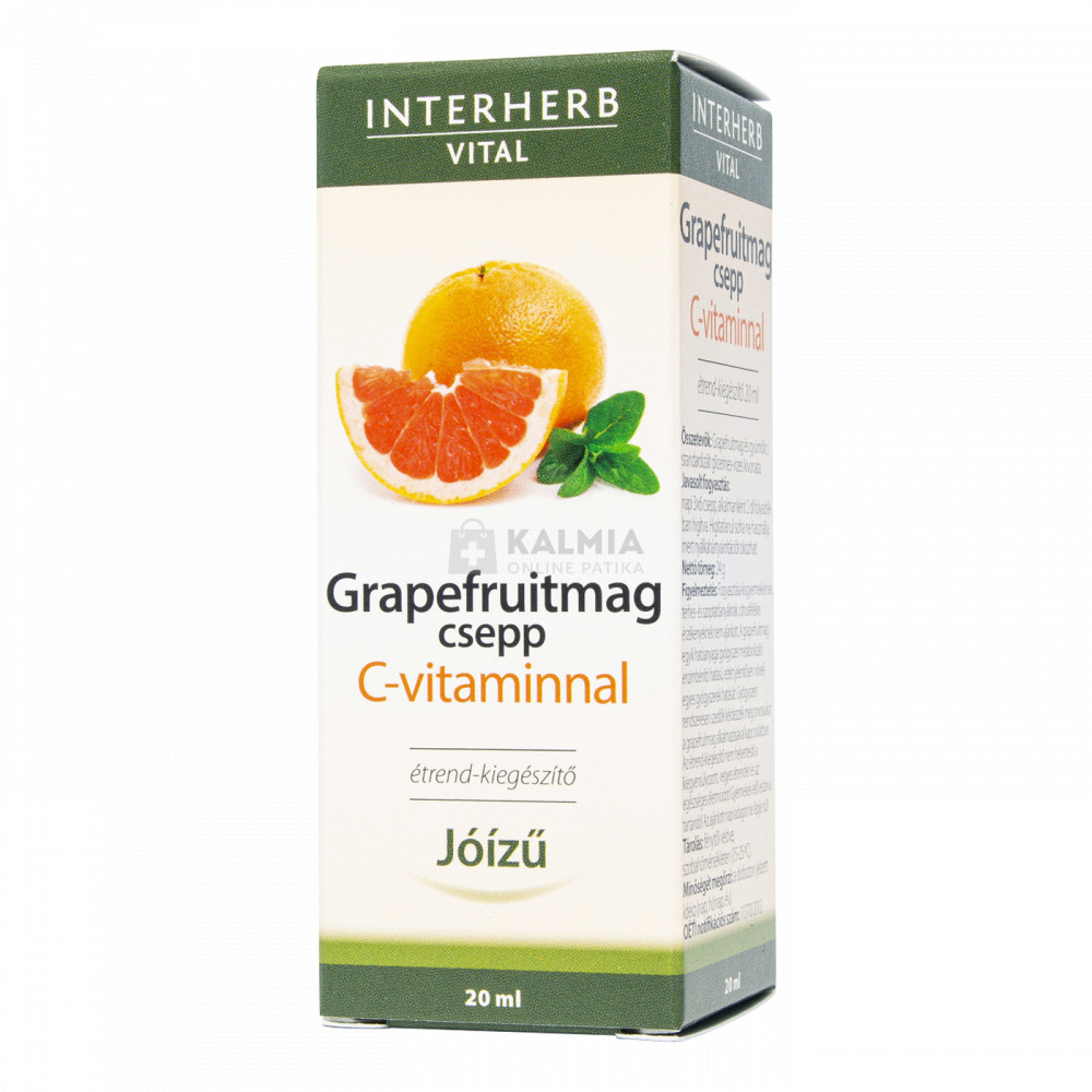 Interherb Grapefruitmag csepp C-vitaminnal 20 ml