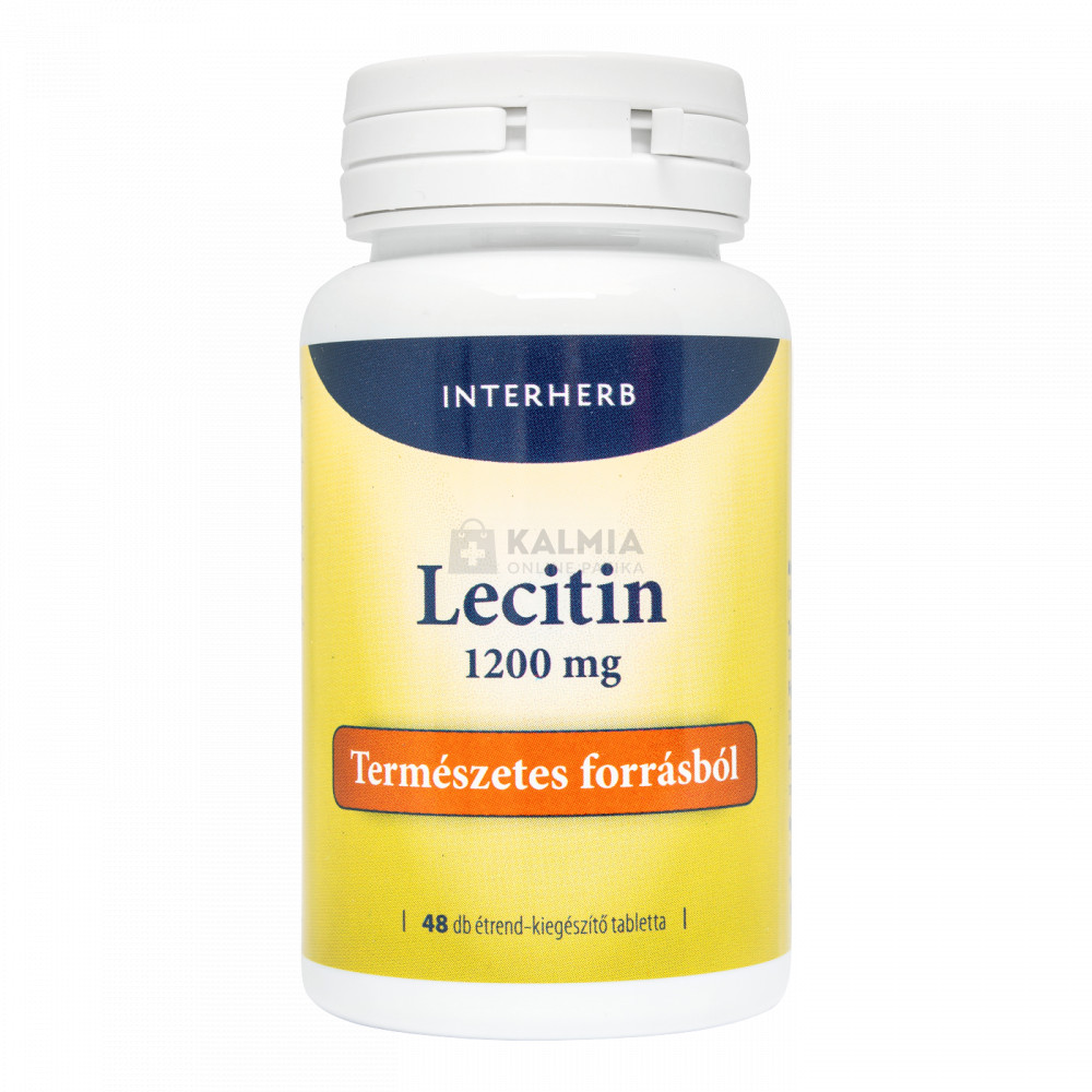 Interherb Lecitin kapszula 1200 mg 48 db