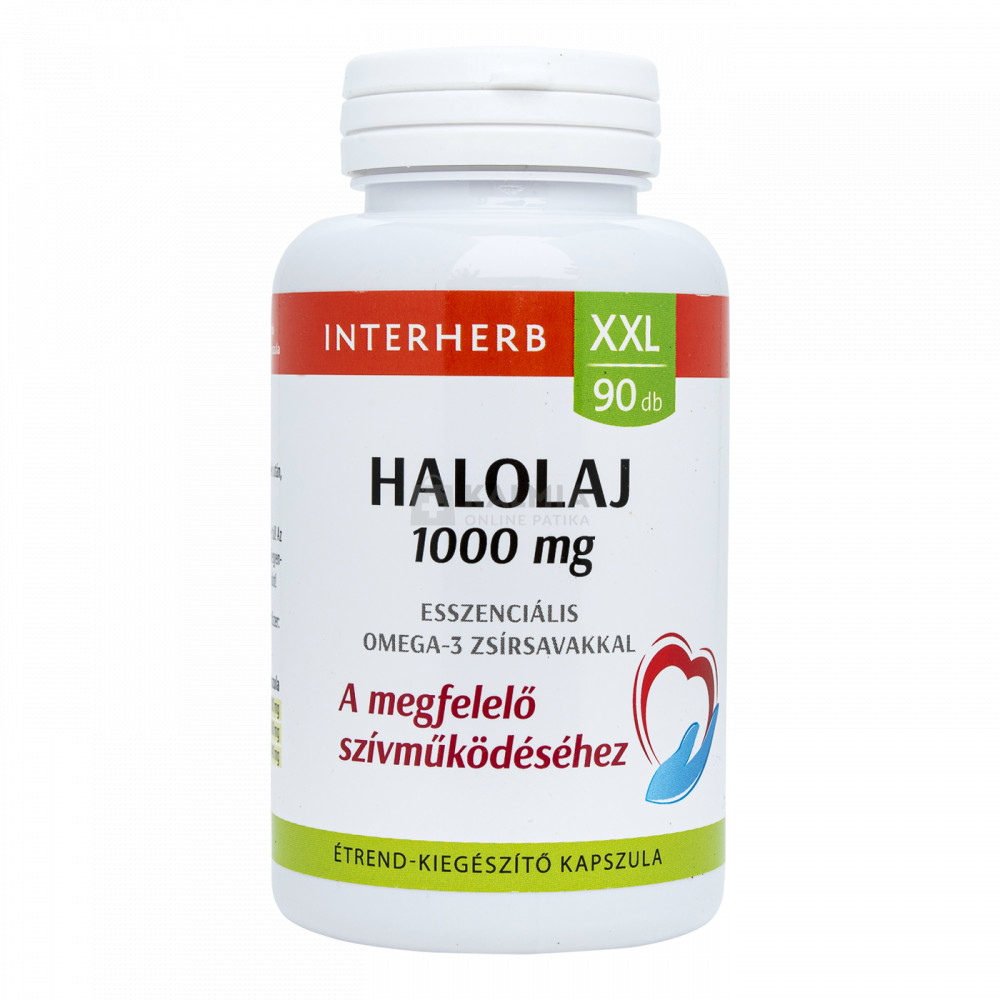 Interherb XXL Halolaj kapszula 1000 mg 90 db