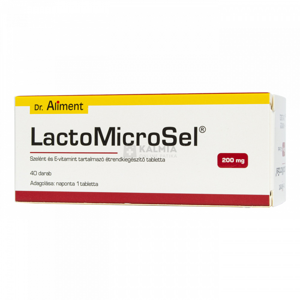 Lactomicrosel tabletta 40 db