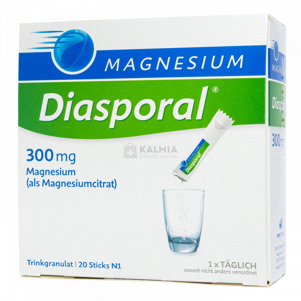Magnesium Diasporal 300 mg vízben oldódó granulátum 20 db