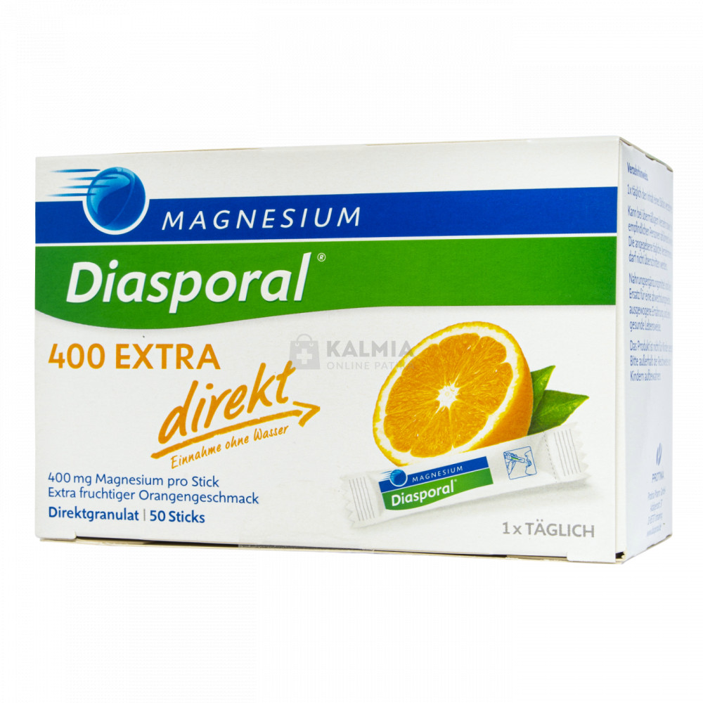 Magnesium Diasporal 400 Extra direkt granulátum 50 db