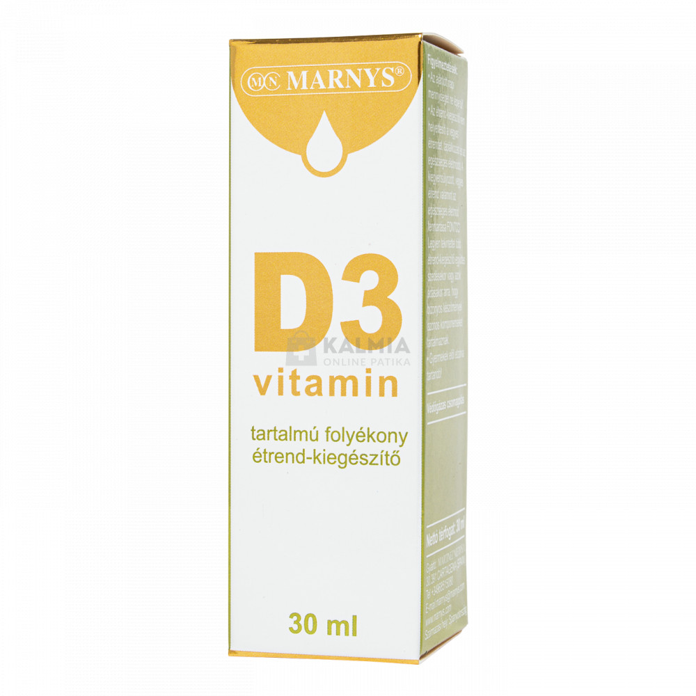 Marnys D3 vitamin étrend-kiegészítő folyadék 30 ml