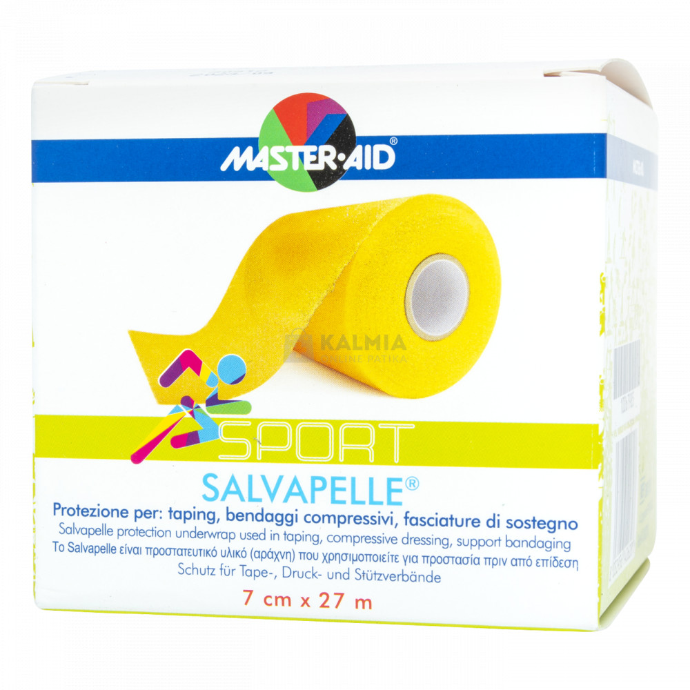 Master Aid Sport Salvapalle bőrvédő rögzítő szalag 7 cm x 27 m 1 db