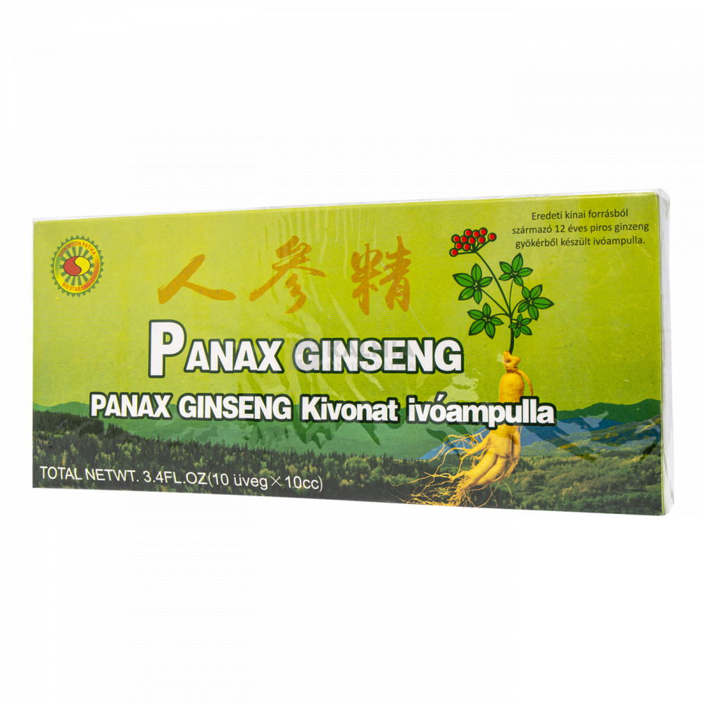 Sun Moon Panax Ginseng ivóampulla 10 x 10 ml