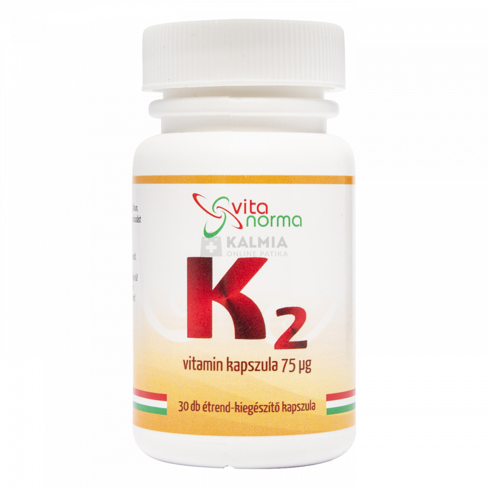 Vitanorma K2-vitamin 75 mcg kapszula 30 db