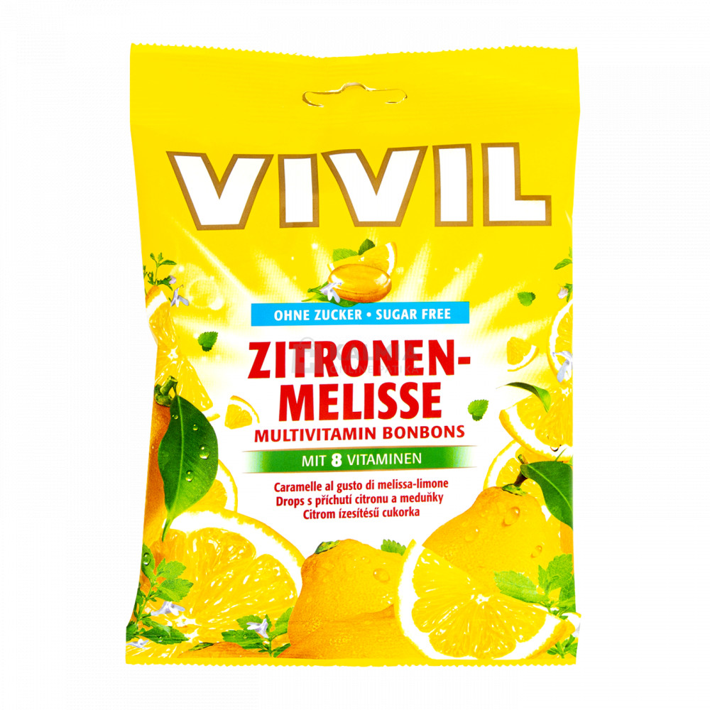 Vivil citrom ízű multivitamin cukorka 60 g