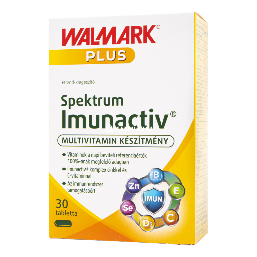 Walmark plus spektrum imunactiv tabletta 30 db