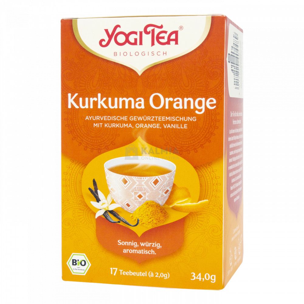 Yogi Tea Bio Kurkuma Chai tea 2 g 17 db