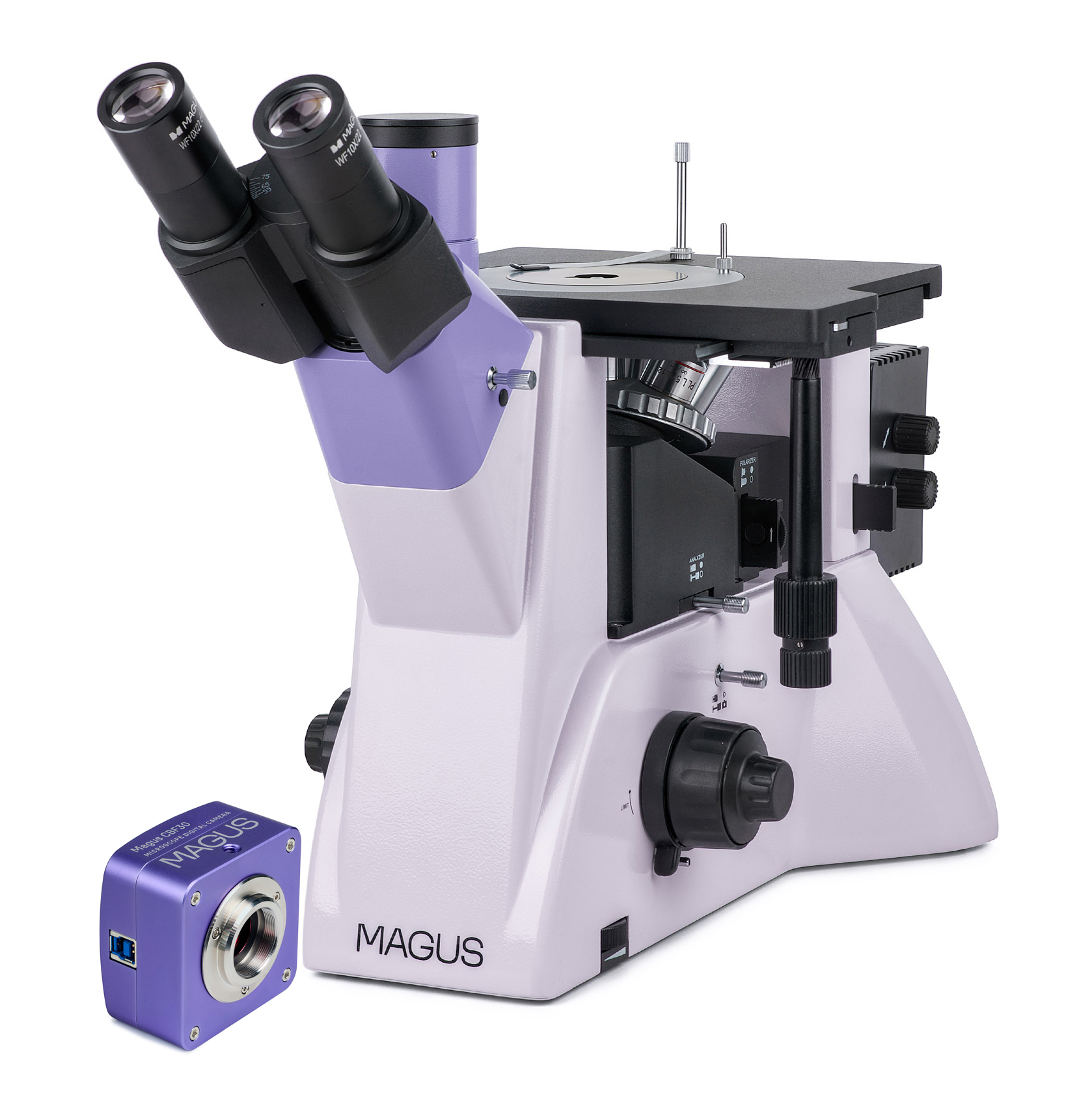 MAGUS Metal VD700 metallográfiai fordított digitális mikroszkóp