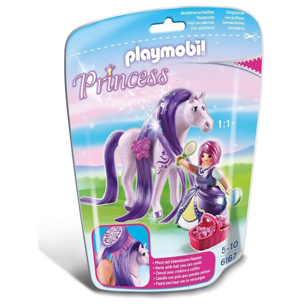 Playmobil Princess: Fésülhető lovacska 6167 - Viola