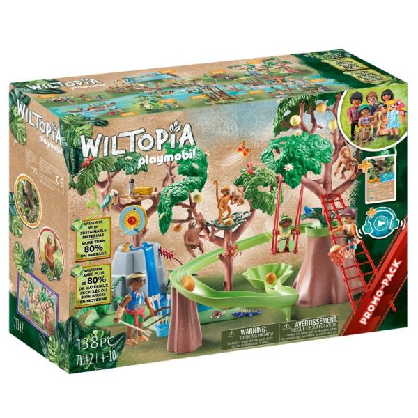 Playmobil Wiltopia: Trópusi dzsungel játszótér 71142
