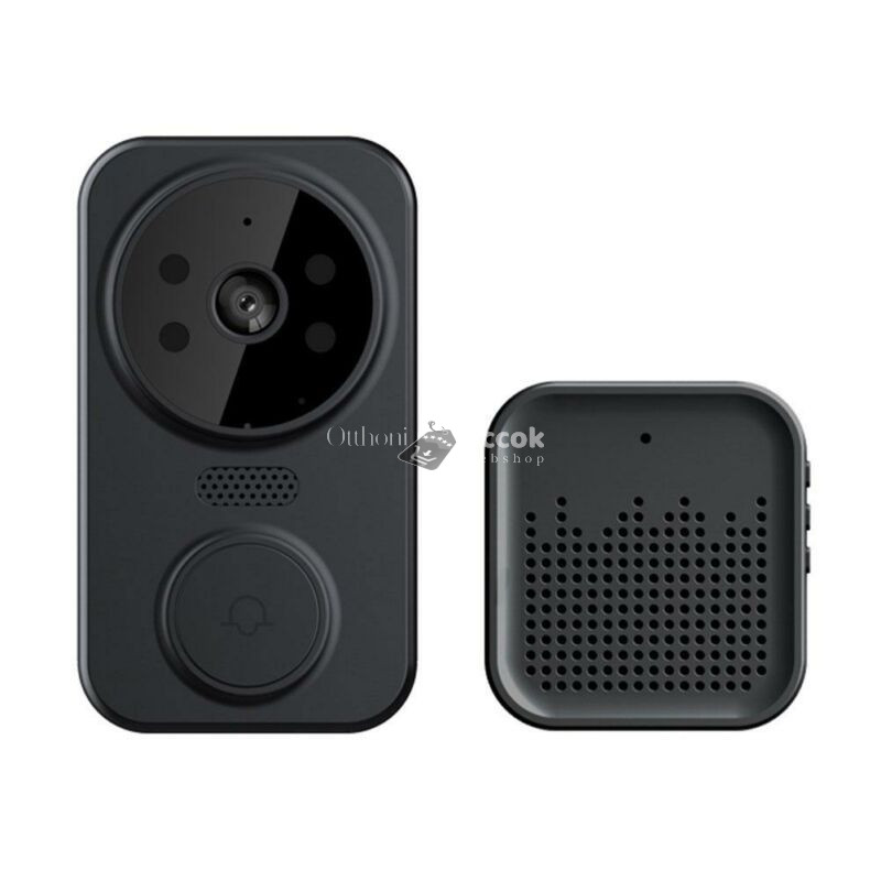 Beépített kamerás mini vezeték nélküli WiFi kapucsengő, videócsengő