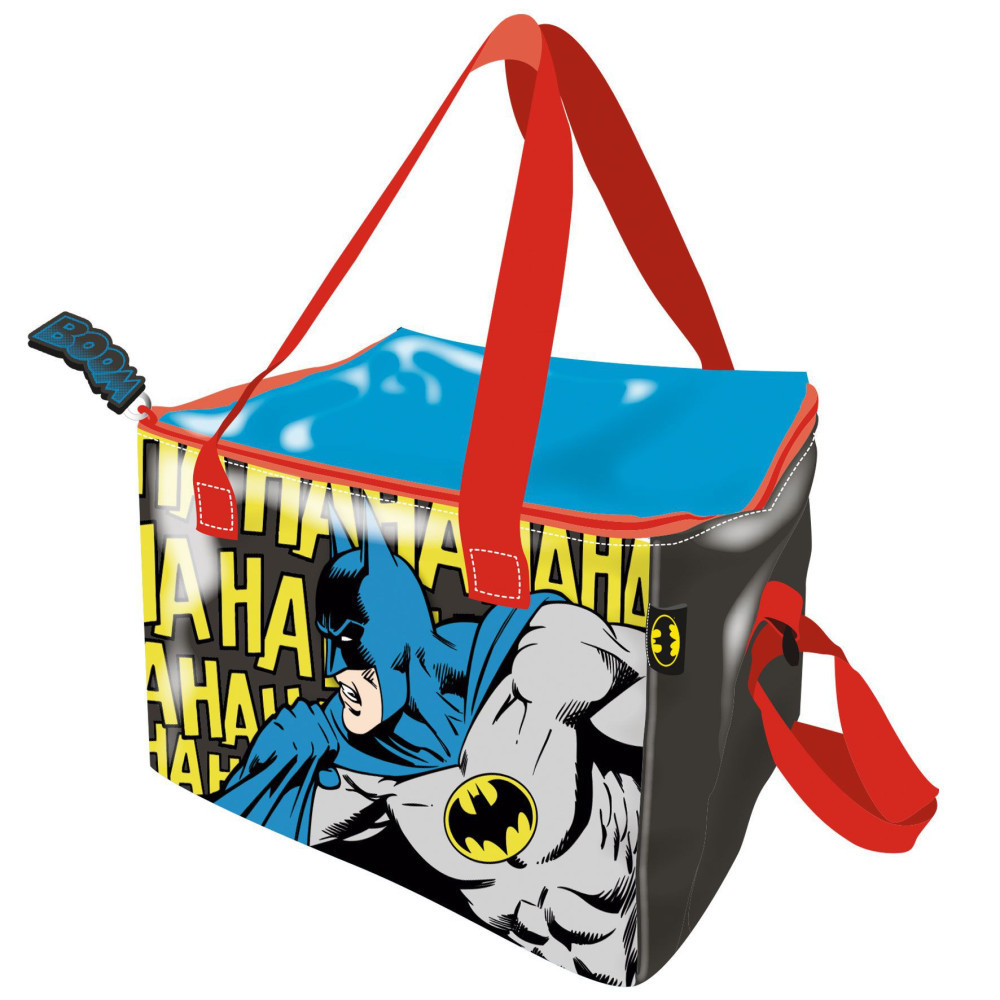Batman Comic thermo uzsonnás táska, hűtőtáska 22,5 cm