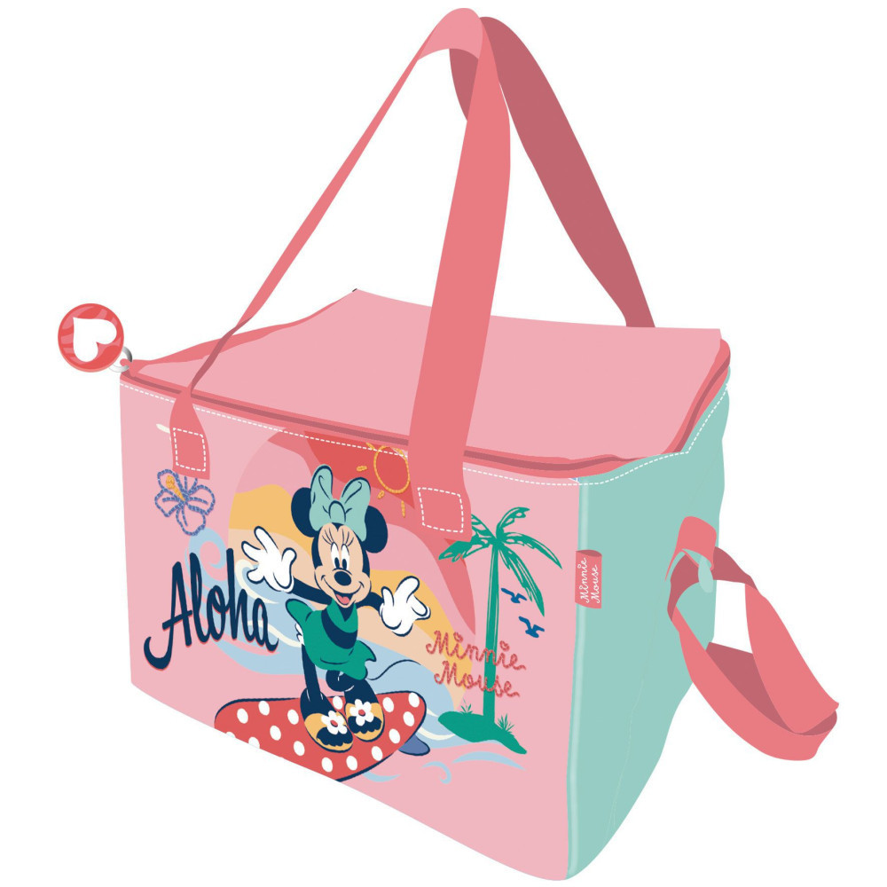 Disney Minnie Aloha thermo uzsonnás táska, hűtőtáska 22,5 cm