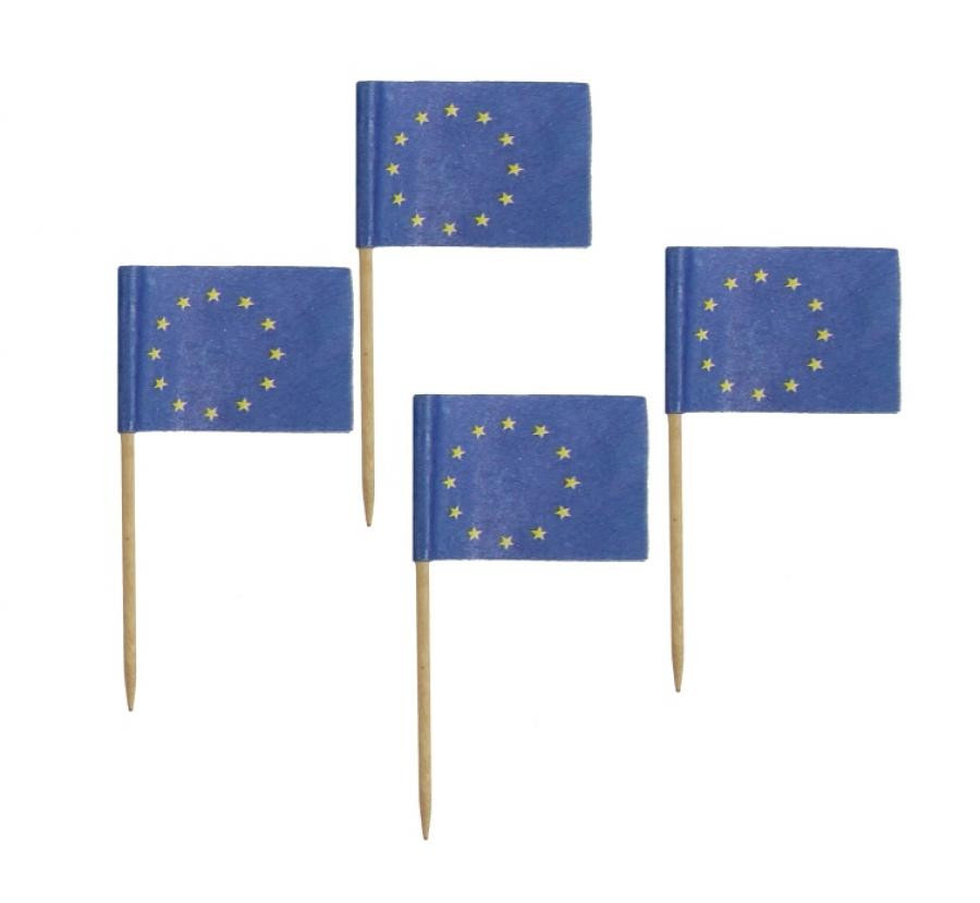 EU zászló díszítő pálca 144 db-os