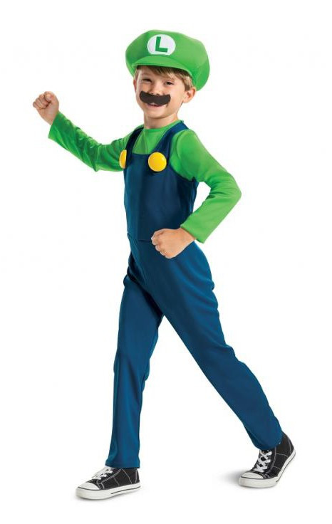 Super Mario Luigi jelmez 7-8 év