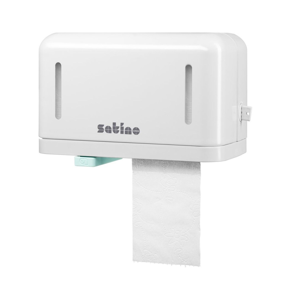 Wepa Mini iker kistekercses toalettpapír tartó ABS műanyag, fehér